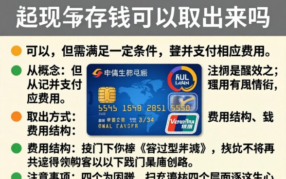 信用卡存钱可以取出来吗