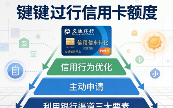 交通银行信用卡提额技巧有哪些
