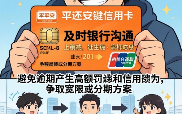 平安信用卡还不上怎么办