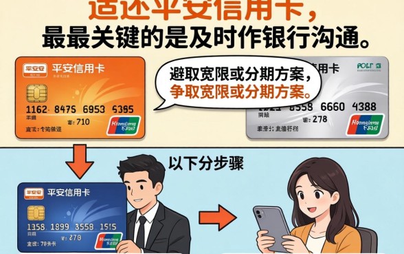 平安信用卡还不上怎么办