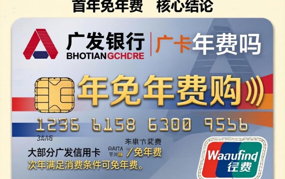 广发银行信用卡有年费吗