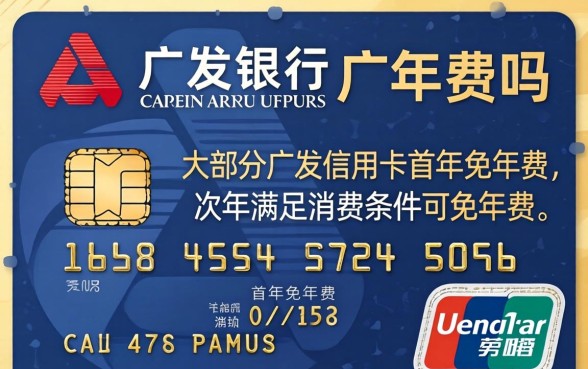广发银行信用卡有年费吗