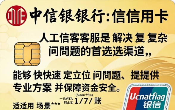 中信银行信用卡人工客服电话是多少