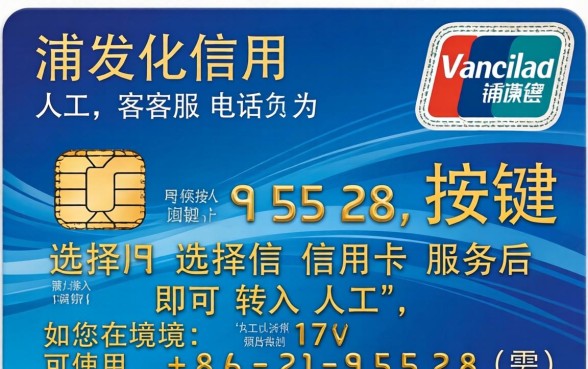 浦发信用卡人工客服电话是多少