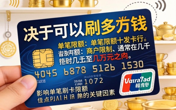信用卡一次可以刷多少钱