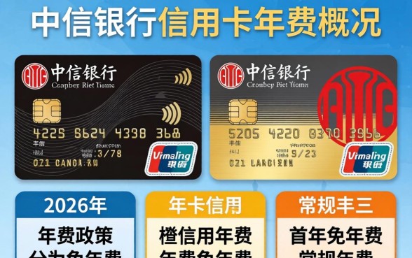 中信银行信用卡有年费吗