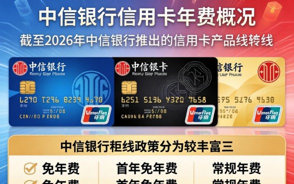 中信银行信用卡有年费吗