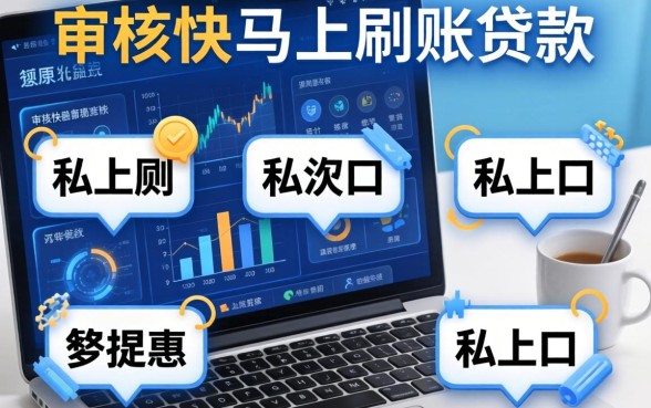 审核快马上到账的贷款，整理五个私借口子