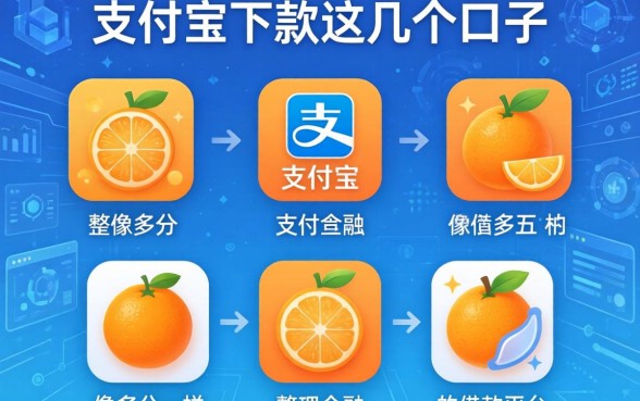 支付宝下款的几个口子，整理五个像橙多分一样的借款平台