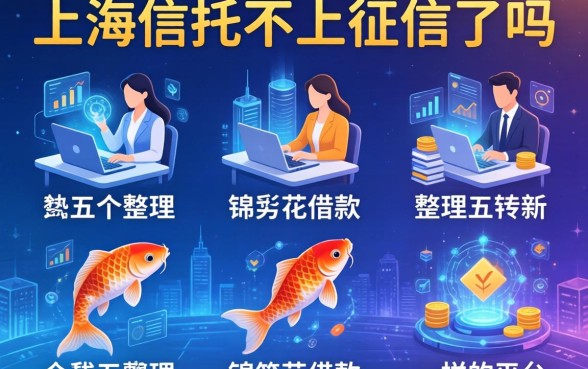 上海信托不上征信了吗，整理五个锦鲤花借款一样的平台