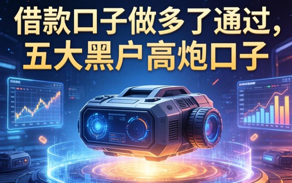 借款口子做多了不通过，五大黑户高炮口子