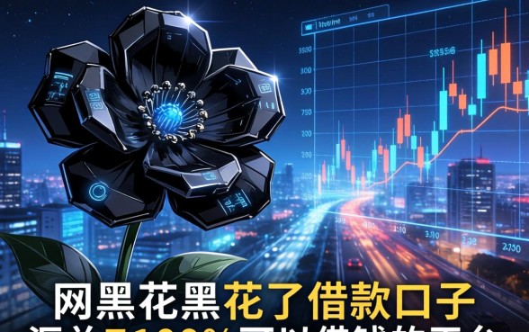 网黑花黑花了借款口子，汇总五个100%可以借钱的平台