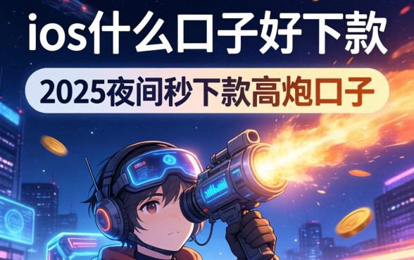 ios什么口子好下款，分享五个2025夜间秒下款高炮口子