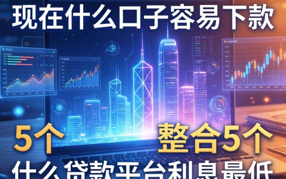 现在什么口子容易下款，整合5个什么贷款平台利息最低