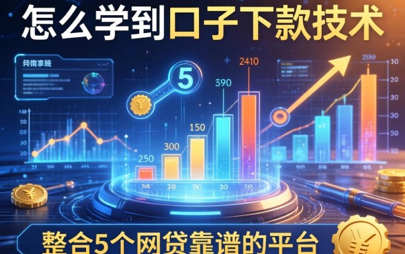 怎么学到口子下款技术，整合5个网贷靠谱的平台