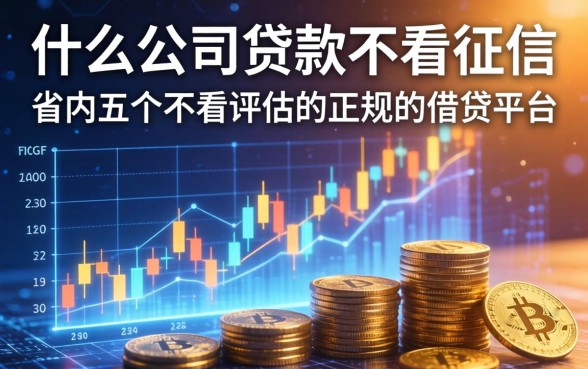 什么公司贷款不看征信，省内五个不看评估的正规的借贷平台