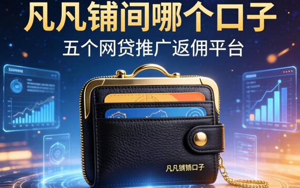 凡凡钱包是哪个口子的，推荐五个网贷推广返佣平台