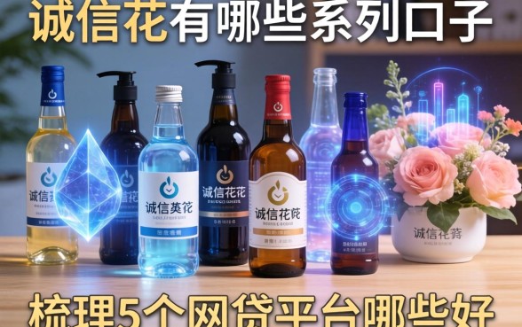 诚信花有哪些系列口子，梳理5个网贷平台哪些好