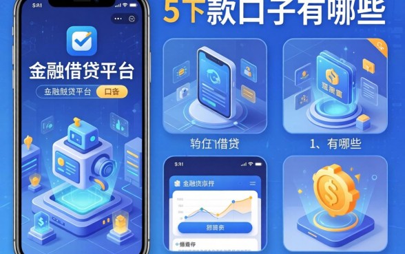马上下款的口子有哪些，归纳5个手机借钱平台