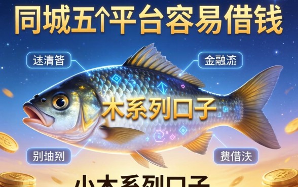 小木鱼系列口子有哪些，同城五个平台容易借钱