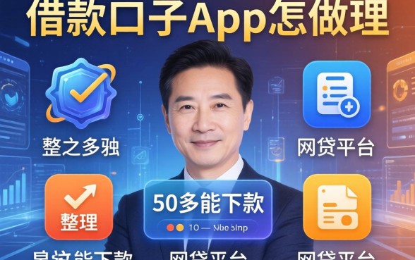 借款口子app怎么做，整理五个50多岁能下款的网贷平台