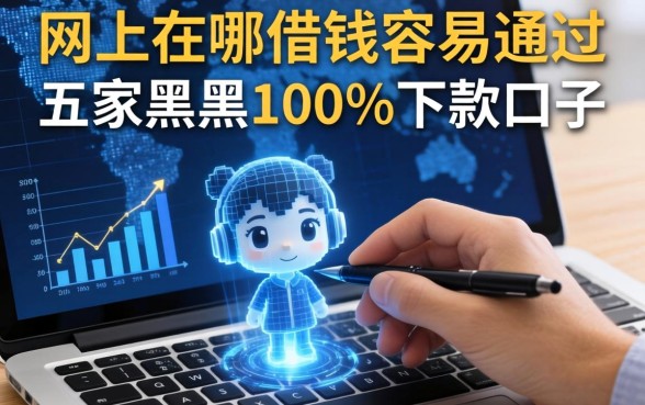 网上在哪借钱容易通过，解答五家黑户100%下款口子