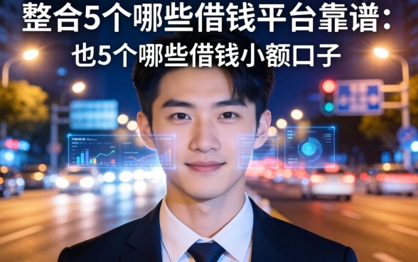 晚上也下款的小额口子，整合5个哪些借钱平台靠谱