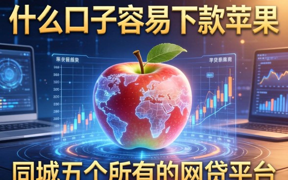 什么口子容易下款苹果，同城五个所有的网贷平台