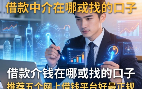 借款中介在哪找的口子，推荐五个网上借钱平台好最正规