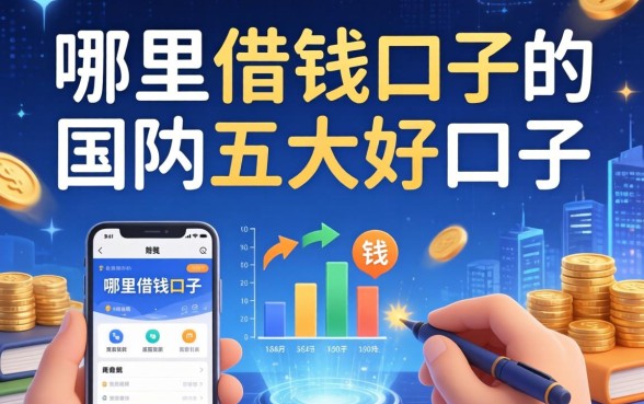 哪里有借钱口子的软件，国内五大好口子