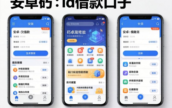 安卓手机id借款口子,整理五个好下款的软件