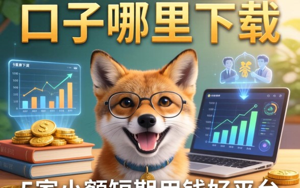 动物系列口子哪里下载，阐述5家小额短期用钱好平台