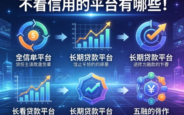 不看信用的平台有哪些，分析五个长期贷款平台