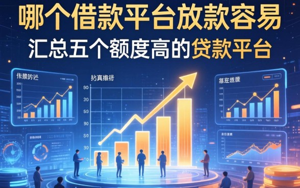 哪个借款平台放款容易，汇总五个额度高的贷款平台