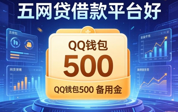qq钱包500备用金，总结五个网贷借款平台好