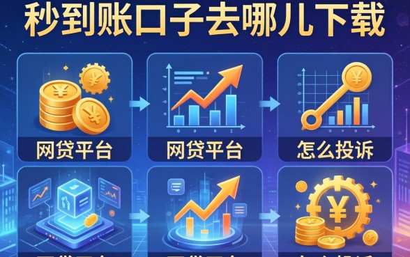 秒到账口子去哪里下载，整理五个网贷平台怎么投诉
