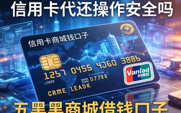 信用卡代还操作安全吗，介绍五个黑户商城借钱口子