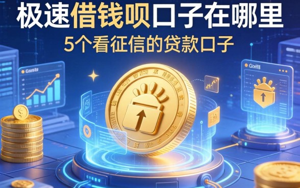 极速借钱呗口子在哪里，梳理5个不看征信的贷款口子