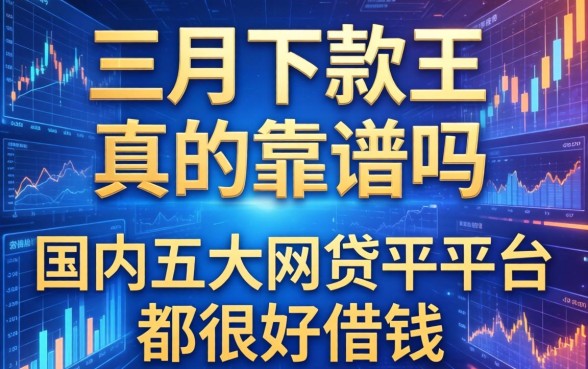 三月下款王真的靠谱吗，国内五大网贷平台都很好借钱