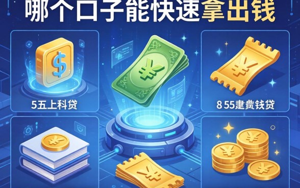 哪个口子能快速拿出钱，分析五个容易下款的网贷口子