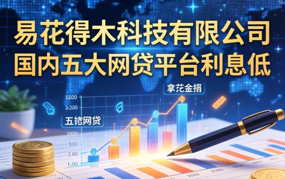 易花得木科技有限公司，国内五大网贷平台利息低