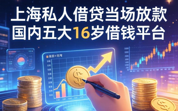 上海私人借贷当场放款，国内五大16岁借钱平台