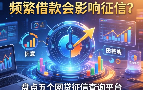 频繁借款会影响征信吗，盘点五个网贷征信查询平台