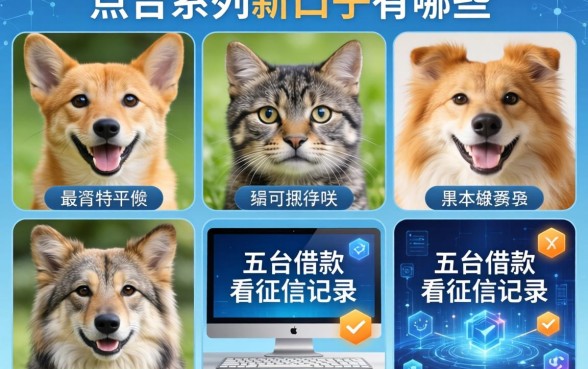 动物系列新口子有哪些，分析五个平台借款不看征信记录