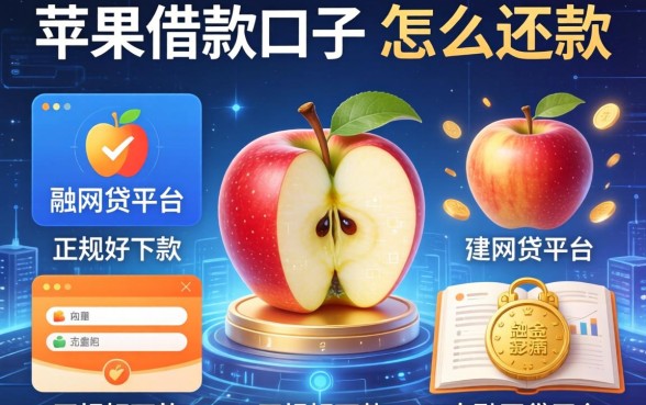 苹果借款口子怎么还款，整理五个正规好下款的网贷平台