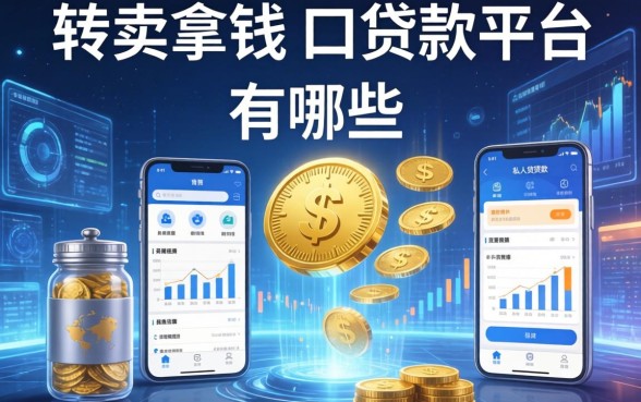转卖拿钱的口子有哪些，整理五个私人贷款平台