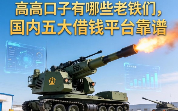 高炮口子有哪些老铁们，国内五大借钱平台靠谱