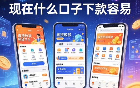 现在什么口子下款容易，分享五个直接放款的网贷平台