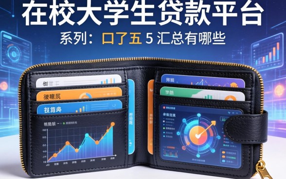 钱包系列的口子有哪些，汇总五个在校大学生贷款平台