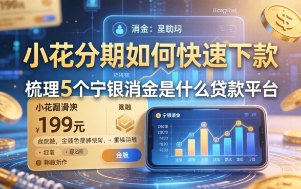 小花分期如何快速下款，梳理5个宁银消金是什么贷款平台